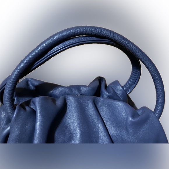 HOBO Leather Satchel Purse Bag New Condition Sage Blue Color - Picture 3 of 9